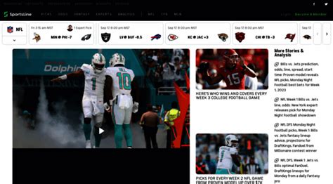 sports lines|sportsline picks and predictions.